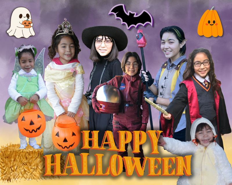 Customized Halloween Collage