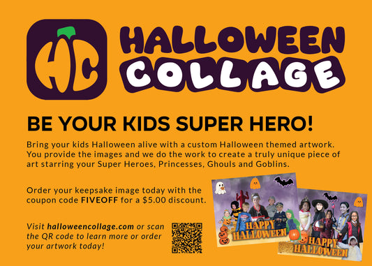 Customized Halloween Collage